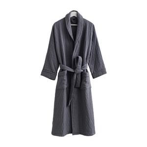 <span class=keywords><strong>Accappatoio</strong></span> da <span class=keywords><strong>Donna</strong></span> in Cotone <span class=keywords><strong>Morbido</strong></span> Oversize, Vestaglia in Mussola di Cotone a Doppio Strato, <span class=keywords><strong>Accappatoio</strong></span> in Garza - Product Image 5