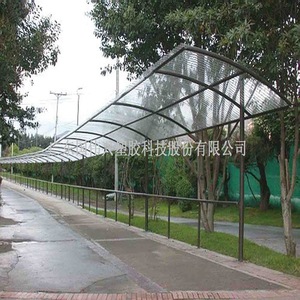 Double Layer Transparent Polycarbonate Sheet 8mm UV Resistant For Roof Sunroom Greenhouse Partition - Product Image 2