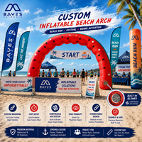 Arche gonflable sur mesure avec souffleur, portique d'entrée personnalisé pour événements, festivals, sports et promotions