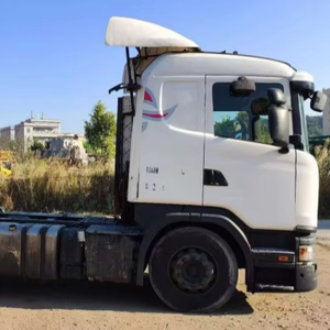 Camión tractor <span class=keywords><strong>Scania</strong></span> G410 blanco 4x2 usado de alta calidad, equipado con motor DC13, en venta. - Product Image 1