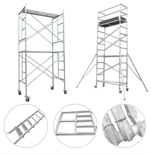 Impalcatura da costruzione sistematizzata per ponteggio in lega di alluminio leggero in altezza personalizzabile per vendita calda diretta - Product Image 1