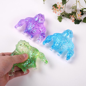 Vente en gros usine Jouets à presser en maltose en forme de singe personnalisés, sensoriels, anti-stress, souple, pour la relaxation et l'apaisement de l'anxiété - Product Image 2