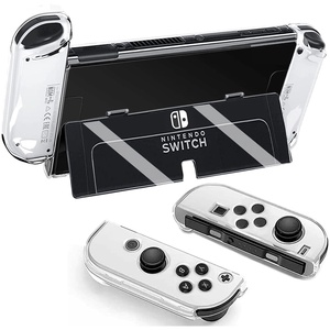 Étui de protection rigide transparent, anti-choc et anti-rayures, type séparé, compatible avec <span class=keywords><strong>Nintendo</strong></span> Switch 2/OLED Joy-Con - Product Image 1