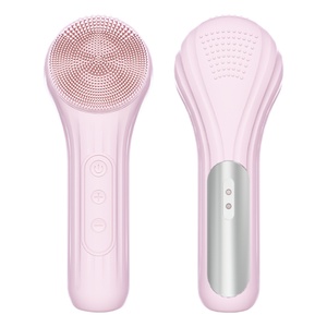 Nouvelle brosse nettoyante faciale portable en silicone, nettoyage des pores du visage, chargeur sans fil, appareil de nettoyage du visage en silicone - Product Image 1