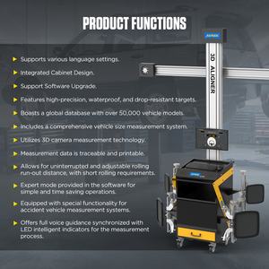 Venta caliente herramientas de diagnóstico AUTOOL XC505 3D Wheel Tester Alineador Rueda Alineación con base de datos ultra grande - Product Image 4