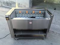 Machine de nettoyage à rouleaux brosse multifonctionnelle pour le lavage des racines et des tubercules (Taro, Radis, Gingembre, Manioc) – Équipement de traitement des légumes
