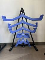 Multi-fonction Fitness 5 Pcs Mag Grip Lat Tirette Barres de fixation LAT Pulldown & Back Training