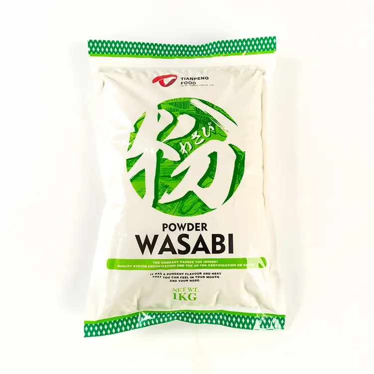 उच्च गुणवत्ता और सर्वोत्तम मूल्य वासाबी पाउडर देसी ताजा वासाबी जापानी वासाबी 1 किलो