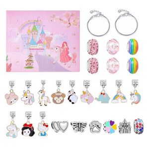 Personalized Initial and Name Educational DIY Toy Set for Women with <b>Plastic</b> Charms Fantasy & Sci-Fi Theme <b>Beaded</b> Bracelet - Product Image 1