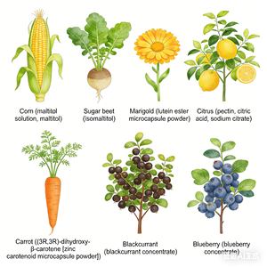 Caramelle Gommose con Luteina Esterificata e Zeaxantina, Aromatizzate alla Frutta, OEM ODM Etichetta Bianca |   Caramelle al gusto naturale di frutta per la cura degli occhi con logo personalizzato - Product Image 3