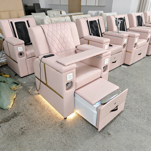 Sillón Eléctrico de Spa para Manicura y Masaje de Pies con Funciones Multifuncionales: Rizador de Pestañas, Exfoliación de Pies y Spa - Product Image 2