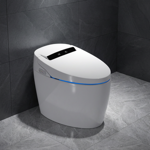 Premium Intelligent Smart Toilet Tankless with Foot Sensor Automatic Flush Heated Bidet Seat LED <b>Night</b> <b>Light</b> <b>Bathroom</b> Sanitary - Product Image 2