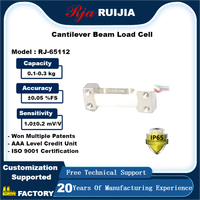 Sensor kekuatan Digital presisi tinggi kustom RJ65112 jangkauan kecil 300g Sensor berat skala elektronik mikro dan sel beban