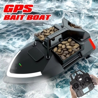 Bateau de pêche Flytec V020 Beidou avec sonar GPS, télécommande 500M, vitesse fixe, 40 points, triple compartiment, réservoir 2KG