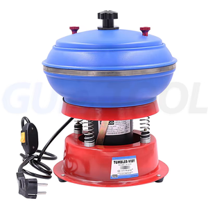 8-Inch <b>Micro</b> Vibration Jewelry Polishing <b>Machine</b> Workpiece Surface with Barrel Vibration for Metal Silver Gold Jade Jewelry - Product Image 6