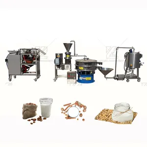 Kullanımı kolay soya badem fındık süt makinesi soya makinesi soya sütü çıkarıcı