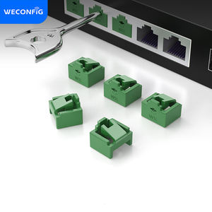 Bloqueadores de Puerto RJ45 de nuevo diseño, cerraduras de Puerto RJ45 con llave para seguridad de datos - Product Image 5