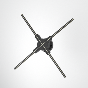3DHologramFan Wifi APP Control Naked Eye <b>3D</b> Hologram Fan LED Advertising Display Wall Mount Shop Window Logo <b>Projector</b> CE RoHS - Product Image 1