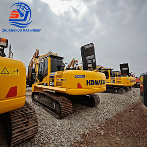 Offre Spéciale : Excavatrice sur Chenilles Komatsu PC220 d'Occasion, 22 Tonnes, Matériel de Construction Prêt à l'Expédition Mondiale - Product Image 1