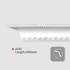 Moulures en mousse PU de haute qualité de Guangzhou pour <span class=keywords><strong>faux</strong></span> <span class=keywords><strong>plafond</strong></span> et <span class=keywords><strong>corniche</strong></span> à effet d'ombre pour la décoration intérieure - Product Image 2