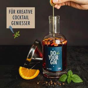 <span class=keywords><strong>Kit</strong></span> d'infusion de gin en verre artisanal avec bouteille d'épices Botaniques naturelles pour cocktails faits <span class=keywords><strong>maison</strong></span> Cadeaux d'anniversaire pour lui Ses hommes Femmes - Product Image 3