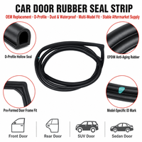 Joint d'étanchéité en caoutchouc moulé monobloc pour pare-brise Xinli Auto Glass – Remplacement étanche, coupe-vent et anti-bruit