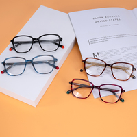 Nuevo diseño maravilloso, gafas de fibra de acetato, monturas ópticas de plástico para mujeres y hombres, monturas de gafas ultraligeras, gafas coloridas