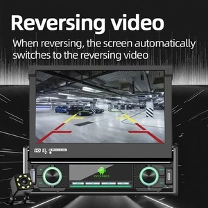 7 'Intrekbaar Aanraakscherm 1din Autoradio <span class=keywords><strong>Android</strong></span> Auto Draadloze Carplay Multimedia Universele Gps Navigator Fm <span class=keywords><strong>Android</strong></span> 12 <span class=keywords><strong>Os</strong></span> - Product Image 5