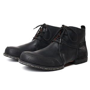 Botas Formales Italianas de Cuero para Hombre, OEM 38-48, de PU Artificial, Goma EVA, Negras, Estilo Clásico - Product Image 2