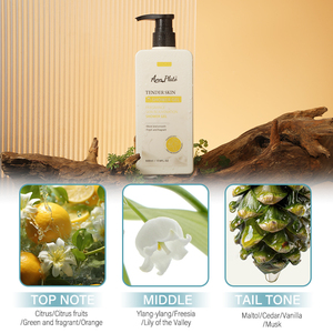 Gel Doccia Naturale a Base di Erbe 500ML con Niacinamide, Sbiancante e Idratante, Ringiovanimento della Pelle, Vendita all'Ingrosso - Product Image 6