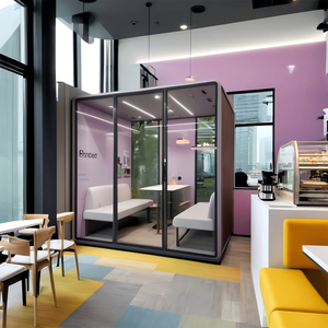 <span class=keywords><strong>Cabine</strong></span> téléphonique moderne insonorisée individuelle, <span class=keywords><strong>cabine</strong></span> de réunion de bureau, <span class=keywords><strong>cabine</strong></span> de maquillage, <span class=keywords><strong>cabine</strong></span> silencieuse pour bibliothèque et aéroport - Product Image 5