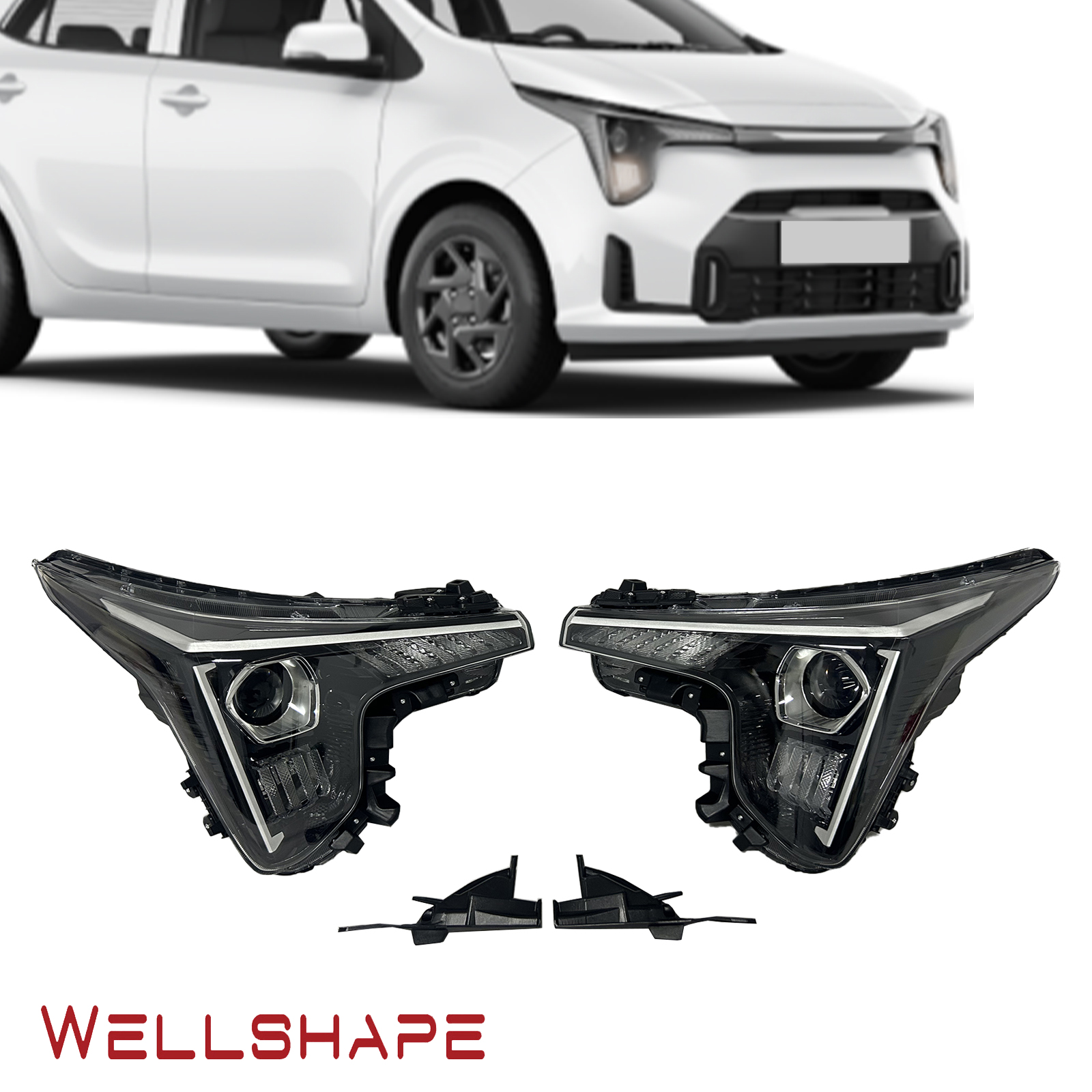 Cortina Retráctil Para Parabrisas De Coche, Visera Para Ventana, Parasol Frontal Lateral, Pare