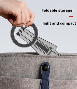 Producto caliente N52 Trípode de teléfono de bolsillo magnético fuerte Plegable <span class=keywords><strong>para</strong></span> <span class=keywords><strong>iPhone</strong></span> Mini Soporte de escritorio <span class=keywords><strong>para</strong></span> teléfono Vlog Selfie Stick <span class=keywords><strong>para</strong></span> viajes - Product Image 3