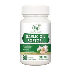 Píldoras de gel blando de aceite de ajo más vendidas, soporte antioxidante natural, suplemento de bienestar diario para inmunidad de estilo de vida activo - Product Image 2