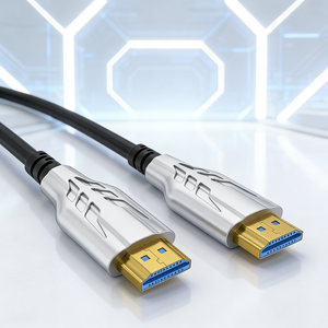 Câble <span class=keywords><strong>HDMI</strong></span> Fibre Optique <span class=keywords><strong>Ultra</strong></span> <span class=keywords><strong>4K</strong></span> 60Hz Prêt pour 8K <span class=keywords><strong>HDMI</strong></span> 2.1 48 Gbit/s – Vente Flash Usine – Longueurs : 10m, 15m, 20m, 30m, 50m, 100m - Product Image 1