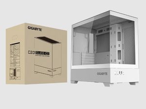 Custodia del <span class=keywords><strong>Computer</strong></span> Gigabyte GB-C201GI Mid-Tower supporto Mini <span class=keywords><strong>ITX</strong></span> / <span class=keywords><strong>Micro</strong></span> ATX Desktop custodia per PC da gioco - Product Image 2