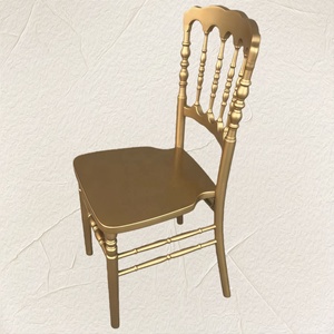 Chaise Napoléon dorée pour mariage - Product Image 2