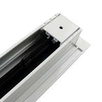 Diffuseur de plafond de grille d'air de barre linéaire en aluminium d'assemblage détachable pour système HVAC