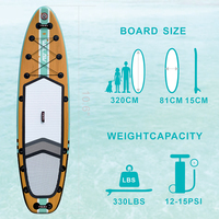Planche de paddle gonflable NovaSpark en matériau Drop Stitch pour la vente en gros – Planche de surf SUP