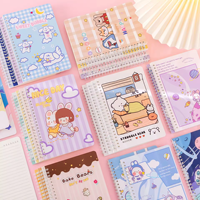 Útiles Escolares 2026, Cuaderno Espiral con Dibujos Animados Kawaii para Niños, A5