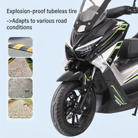 Nueva Motocicleta Eléctrica de 14 Pulgadas, 48v 20ah 500w, Estilo Yate, con Frenos de Disco Hidráulicos