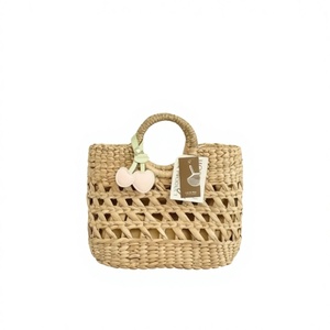 <b>Vintage</b> Rectangle Water Hyacinth Jewelry <b>Box</b> Handmade Eco-Friendly Multifunction Summer Beach Bag From HNH Craft Vietnam - Product Image 1