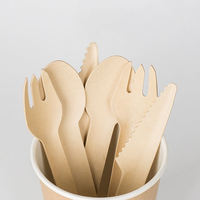 Couverts en papier personnalisés biodégradables et compostables – Fourchettes, couteaux, cuillères en pulpe jetables