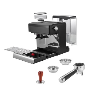 Máquina de café espresso con pantalla táctil al por mayor, molinillo integrado, OEM a granel, cafetera semiautomática personalizada, electrodoméstico de regalo - Product Image 6