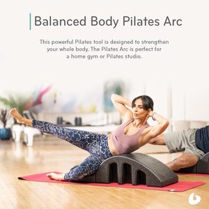 Premio Pilates correttore della colonna vertebrale ad arco fatto di rinforzo del nucleo di quercia ed esercizi di equilibrio attrezzature da palestra in scatola - Product Image 4