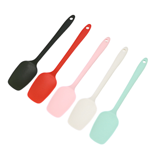 T-hình thực phẩm Grade Silicone Scraper Spatula chịu nhiệt Bếp nướng công cụ máy rửa chén an toàn thân thiện với môi bơ bánh công cụ - Product Image 3