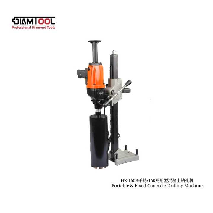 Portable HZ168 Electric Power Diamond Coring Drill Rig Used Concrete