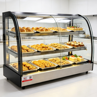 Armoire chauffante pour aliments en acier inoxydable, buffet électrique chauffant, présentoir chauffant pour restaurant, cuisine, service de traiteur