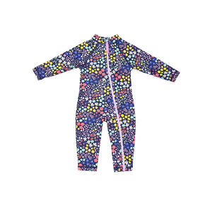Vente en gros <span class=keywords><strong>de</strong></span> maillots <span class=keywords><strong>de</strong></span> <span class=keywords><strong>bain</strong></span> à fermeture éclair pour enfants manches longues UPF 50 + vêtements <span class=keywords><strong>de</strong></span> plage 100% coton <span class=keywords><strong>maillot</strong></span> <span class=keywords><strong>de</strong></span> <span class=keywords><strong>bain</strong></span> bébé garçon pour le printemps - Product Image 1