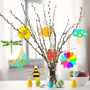 ชุดของเล่นวาดรูปสำหรับเด็ก Jumon ชุดมอนเตสซอรี่ DIY ลายฉลุสำหรับวาดภาพ แม่แบบงานฝีมือไม้ ตัวต่อเสริมพัฒนาการ ปรับแต่งได้ รุ่น T-53 - Product Image 5